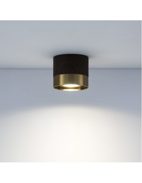 Walnut open installation downlight basement light aisle corridor light living room bedroom balcony led ceiling light